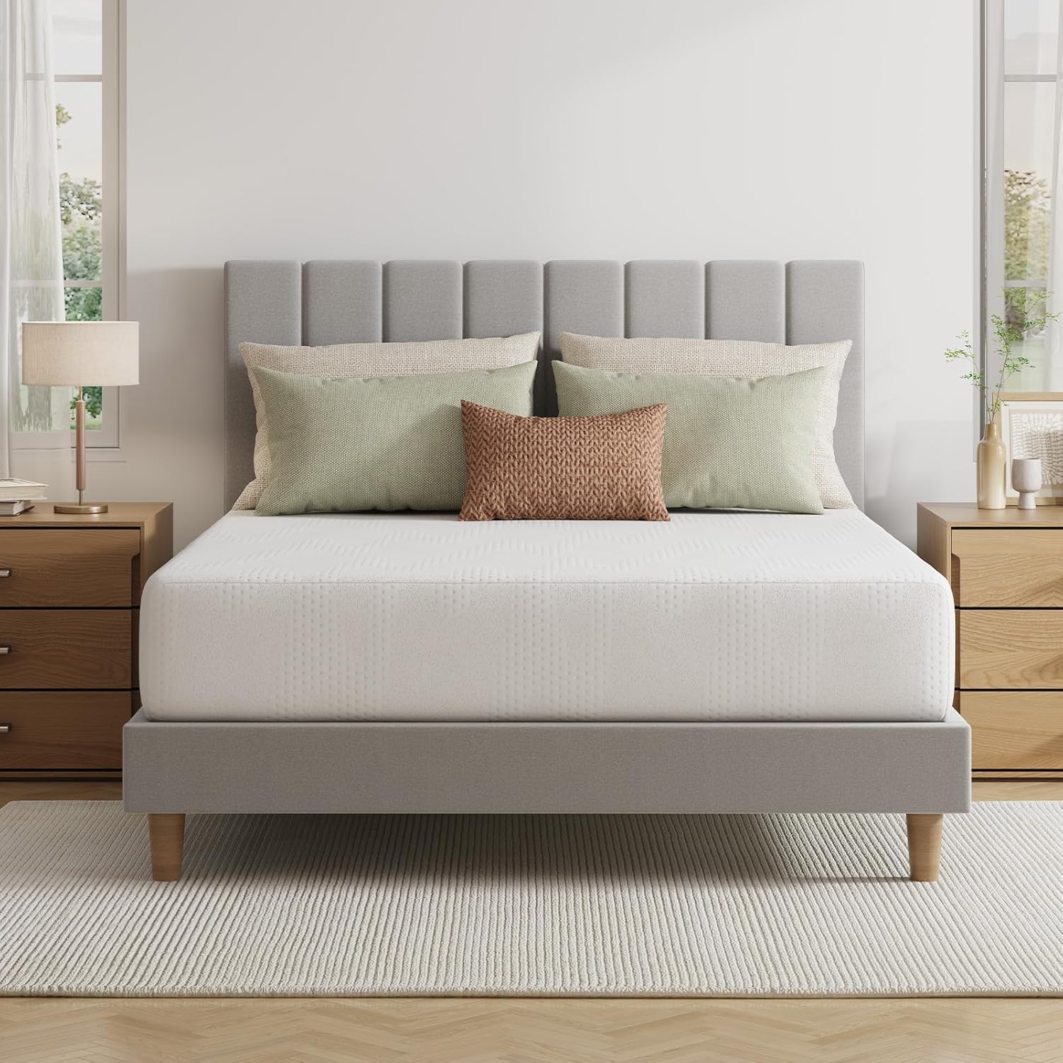 Novilla Twin Mattress. 6 Inch Twin Bed Mattress for Kids. Gel Memory Foam Mattresses for Cooling Night Sleep & Pressure Relief. CertiPUR-US Certified