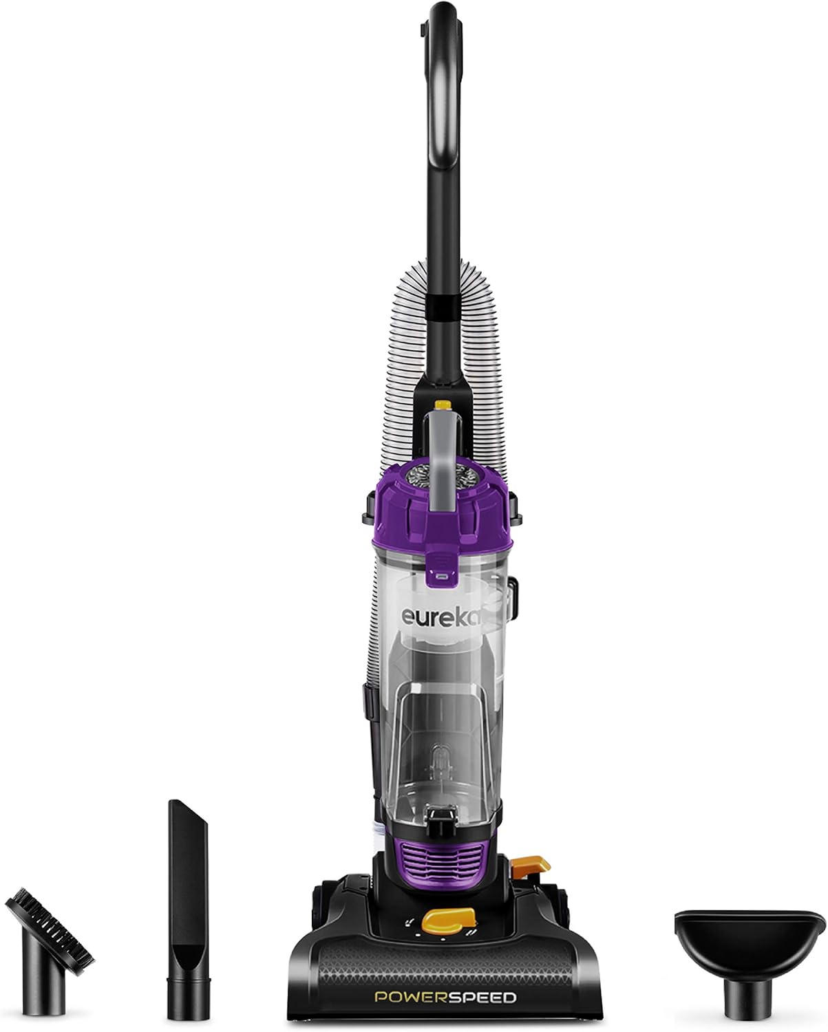 Eureka PowerSpeed Lightweight Upright Vacuum Cleaner for Carpet and Hard Floor. Powerful Bagless Upright Vacuum Cleaner for Home Pets. NEU181A. Blue