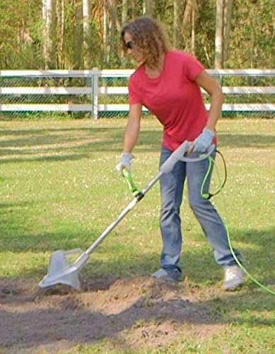 Earthwise TC70025 7.5-Inch 2.5-Amp Corded Electric Tiller/Cultivator. 7.5-Inch. 2.5-Amp Corded. Grey