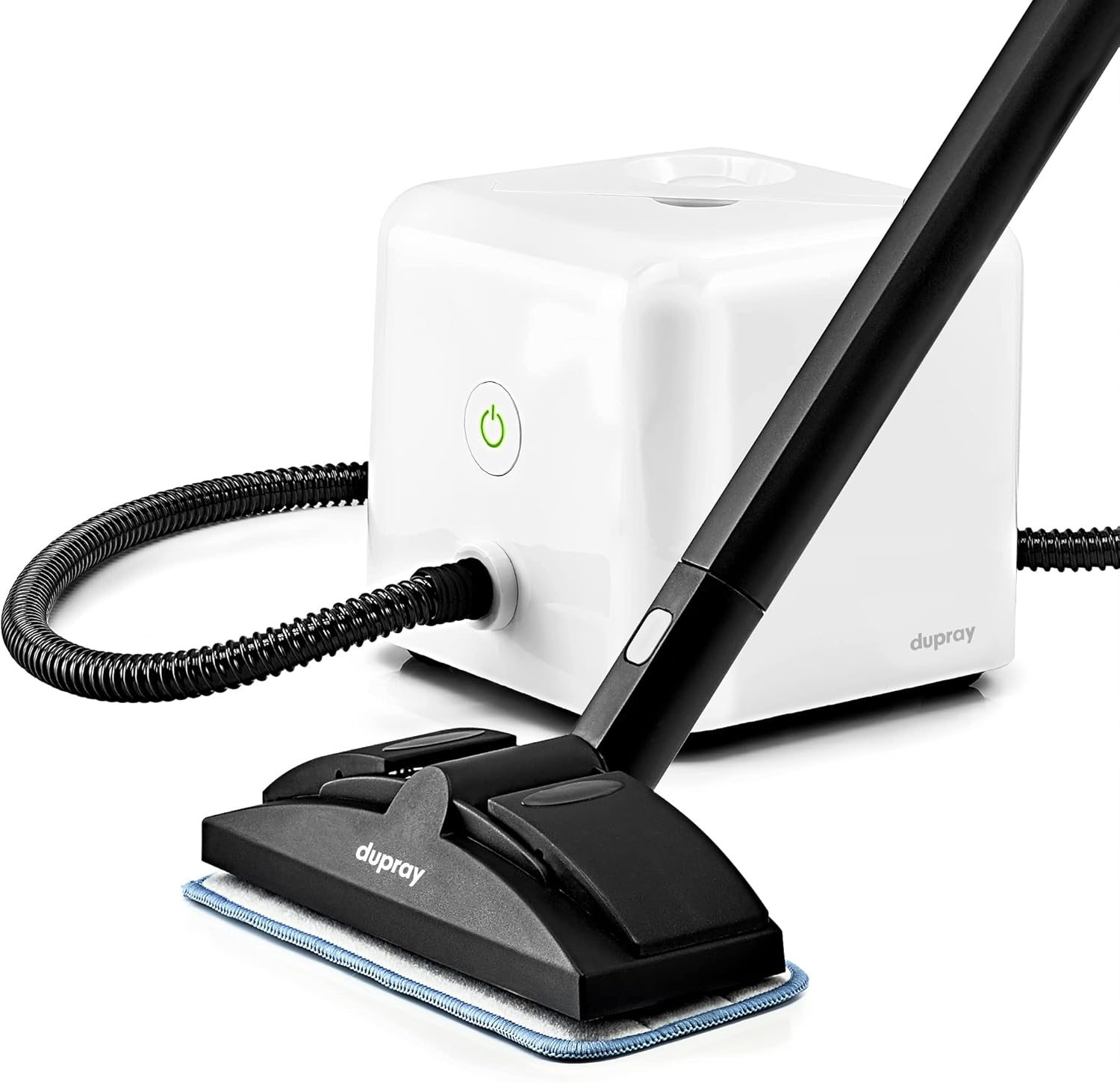 Dupray Neat Steam Cleaner with 17-Piece Kit – Powerful. chemical-free cleaning for floors. cars. tiles. upholstery. kitchen appliances. grout. and more. offering versatile. deep cleaning performance.