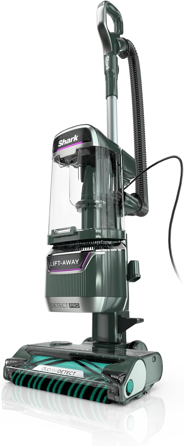 Shark NV752 Rotator Powered Lift-Away TruePet Upright Vacuum with HEPA Filter. Large Dust Cup Capacity. LED Headlights. Upholstery Tool. Perfect Pet Power Brush & Crevice Tool. Bordeaux