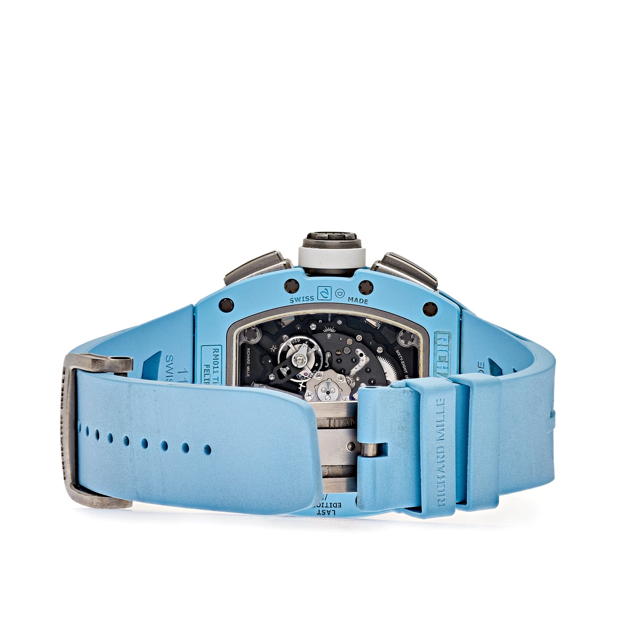 Superclone Richard Mille RM 011 Baby Blue Ceramic Felipe Massa Last Edition