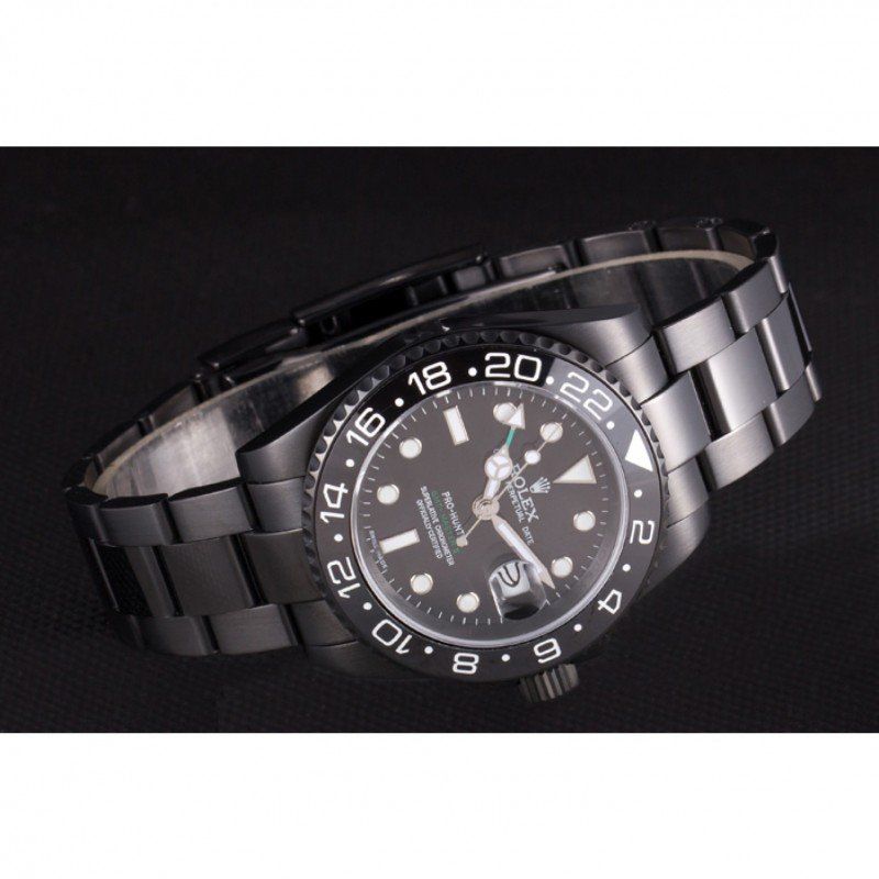 Replica Rolex GMT-Master II 41mm Black Dial REP016829