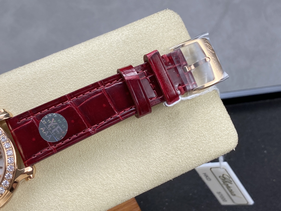 Chopard Happy Sport Rose Gold Women's Quartz Watch 278475-3037