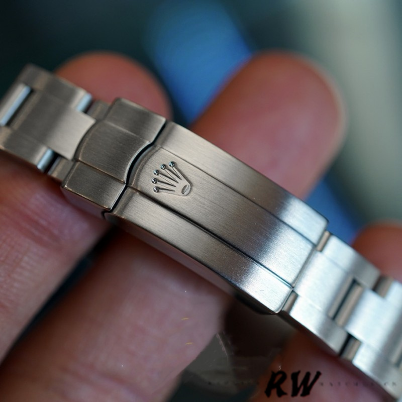 Rolex Oyster Perpetual 176200 Stainless Steel Case Black Dial 26MM Lady Replica Watch