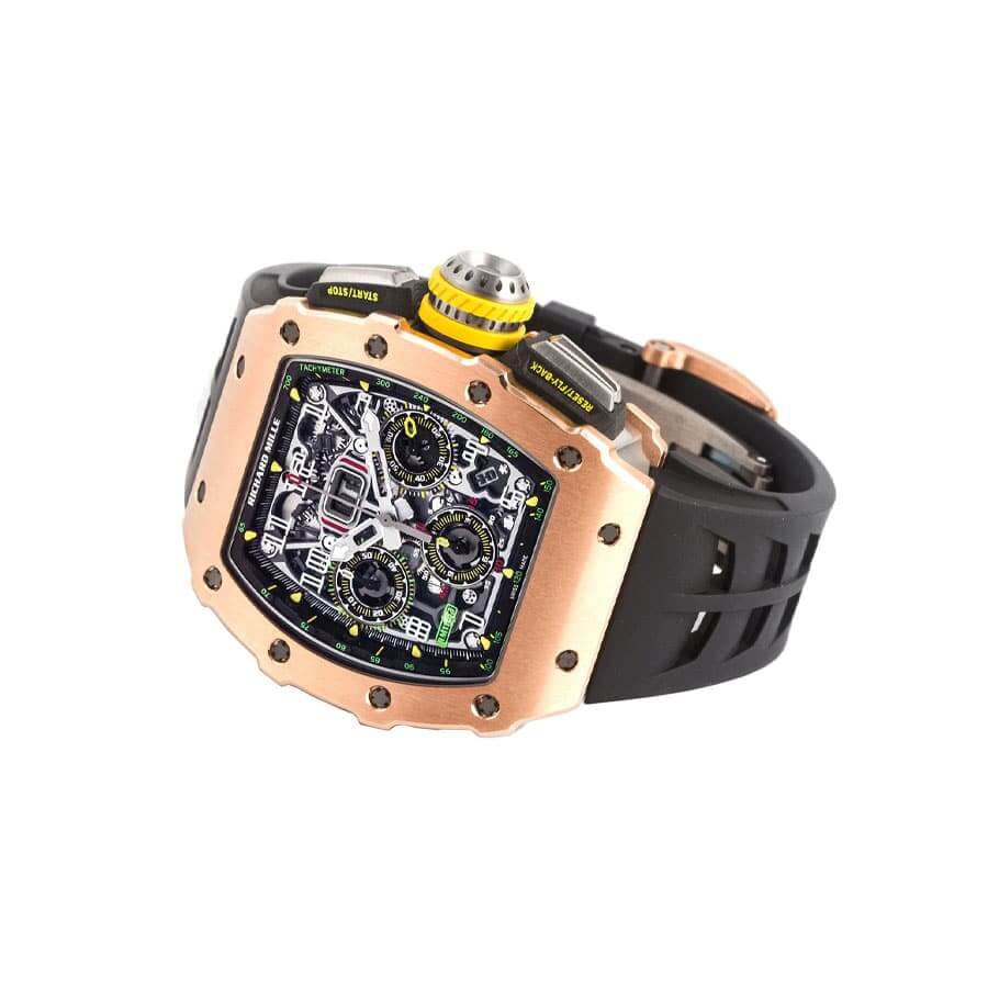 Richard Mille RM Rose Gold Flyback Replica