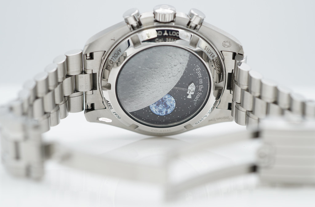 Omega Speedmaster Silver Snoopy Award Replica