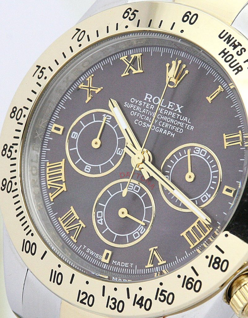 Replica Rolex Daytona 40mm Dark Brown Dial 116523