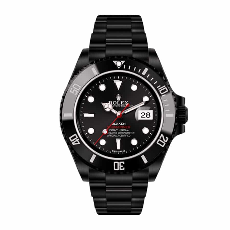 Rolex Blaken Submariner Superclone