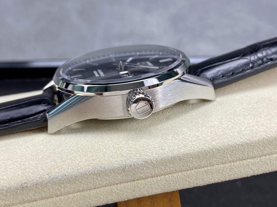 Tag Heuer Carrera Calibre 5 Steel & Leather WAR201A.FC6266