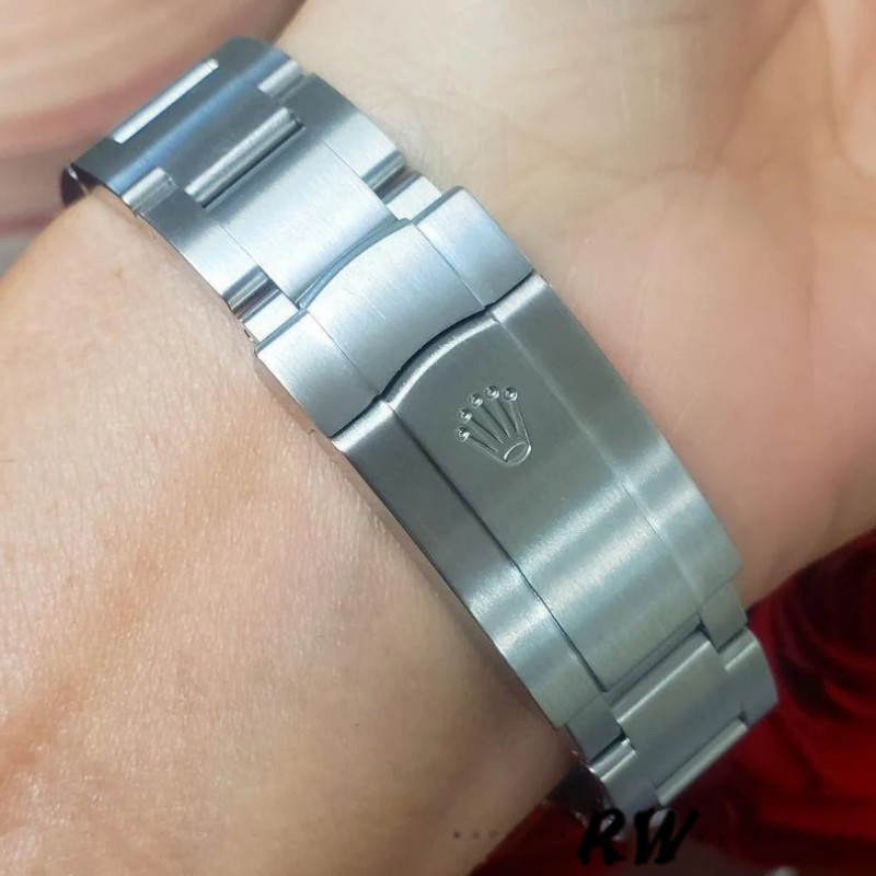 Rolex Oyster Perpetual Air-King 114200 White Dial 34mm Unisex Replica Watch