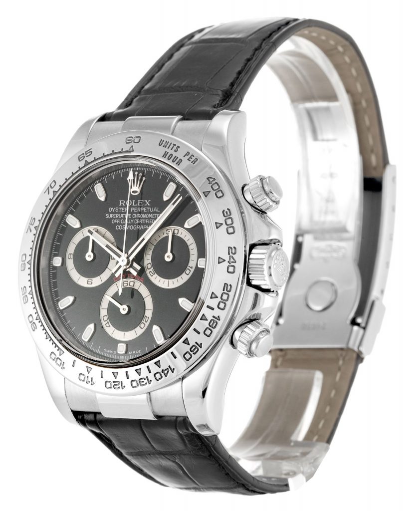 Replica Rolex Daytona 40mm Black Dial 116519