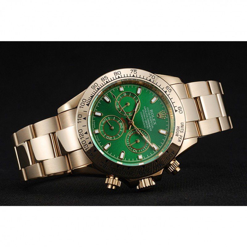 Replica Rolex Daytona 39mm Green Dial 1454244
