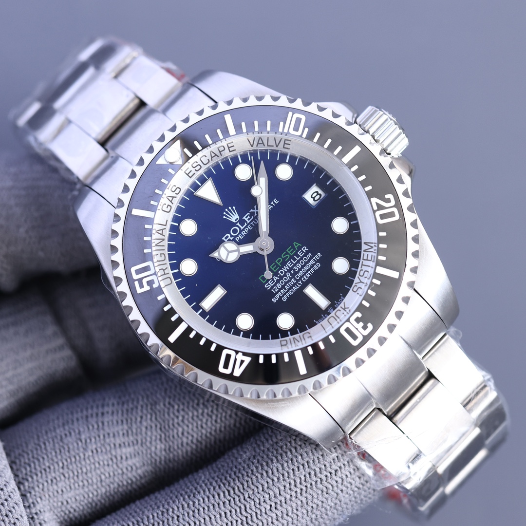 Rolex Sea-Dweller Deepsea 116660 Stainless Steel D-Blue Dial 44MM Mens Replica Watch
