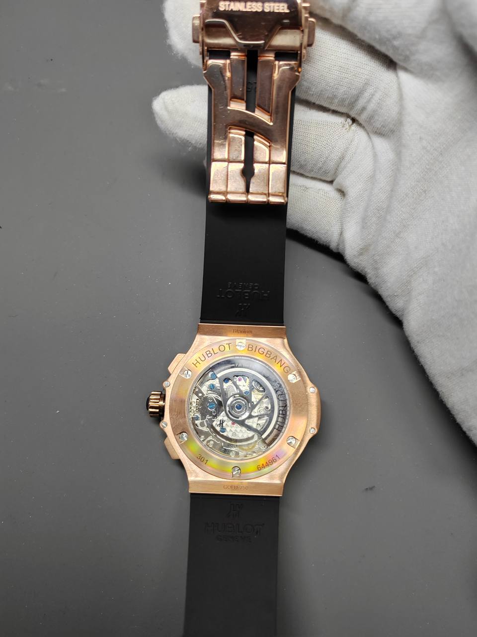 Hublot Big Bang Steel Rose 301.PB.131.RX Replica