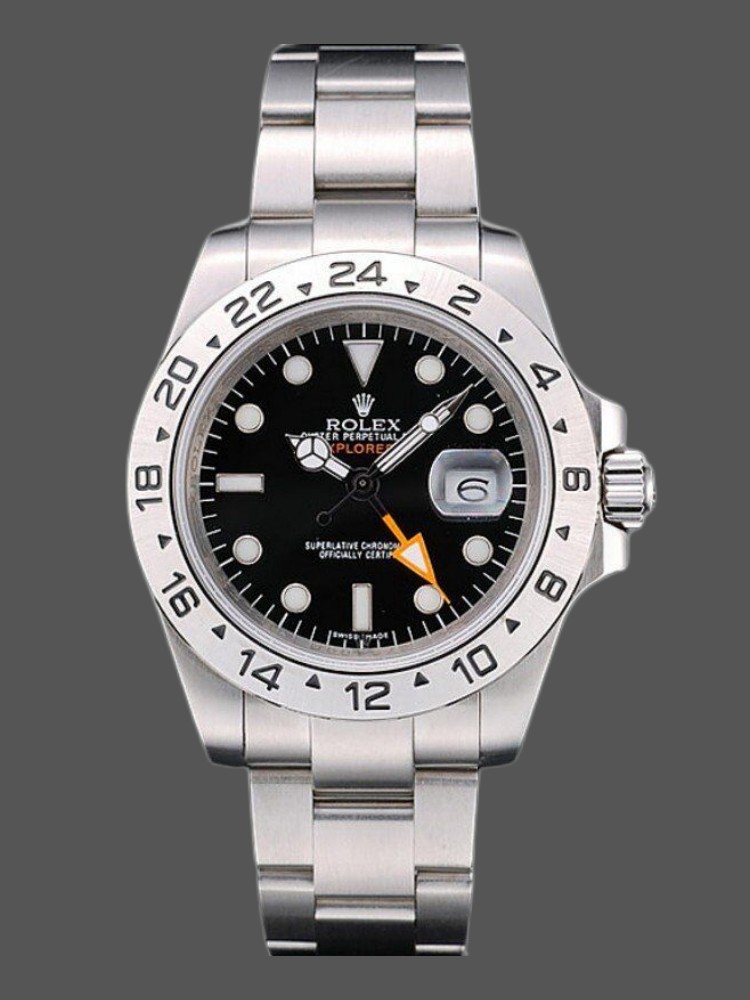 Rolex Explorer REP016820 Stainless Steel Black Dial 40MM Mens Replica Watch