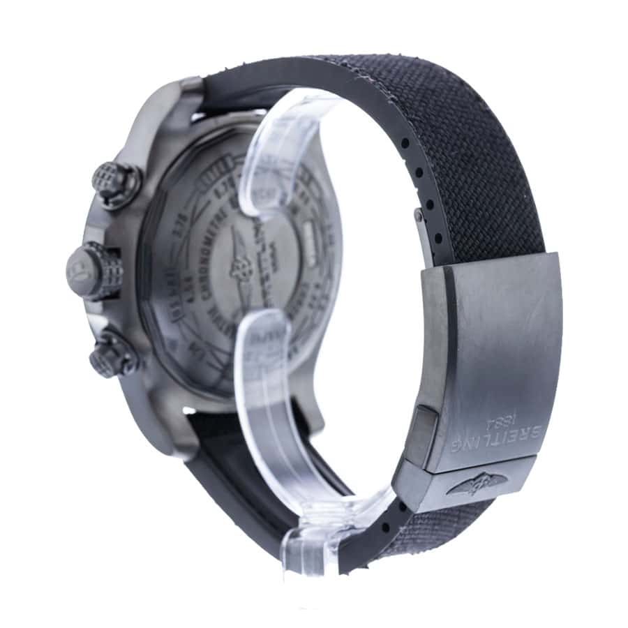 Breitling Super Avenger II Black Steel M133711A/BF30 Replica