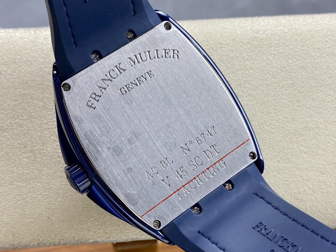 Franck Muller Framulan V45 Ceramic Yacht Model Orange 45mm