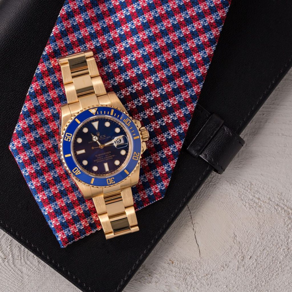 Superclone Rolex Submariner 40mm Blue Dial 116618LB