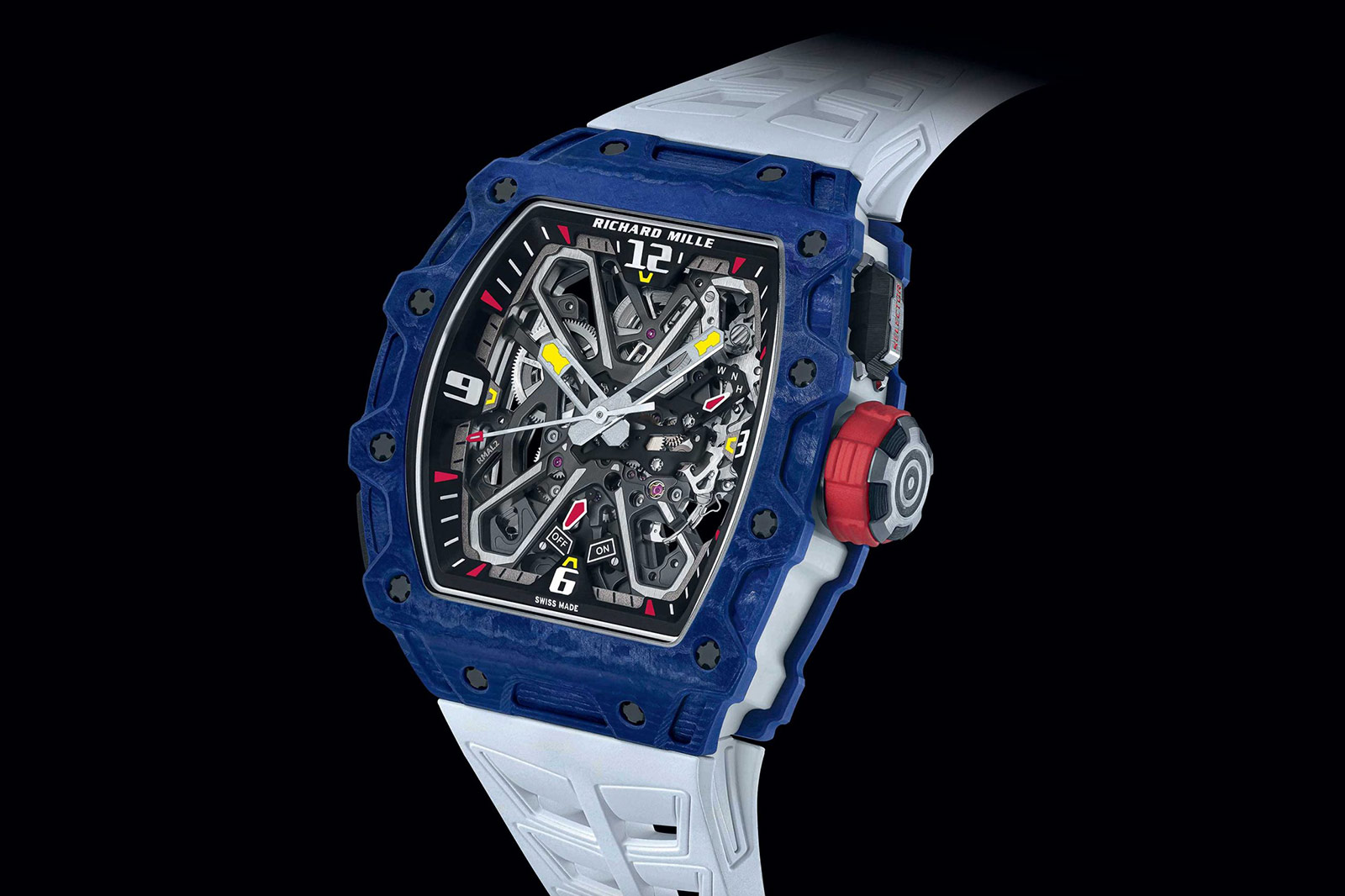 Richard Mille Super clone RM35-03 Blue Quartz TPT®