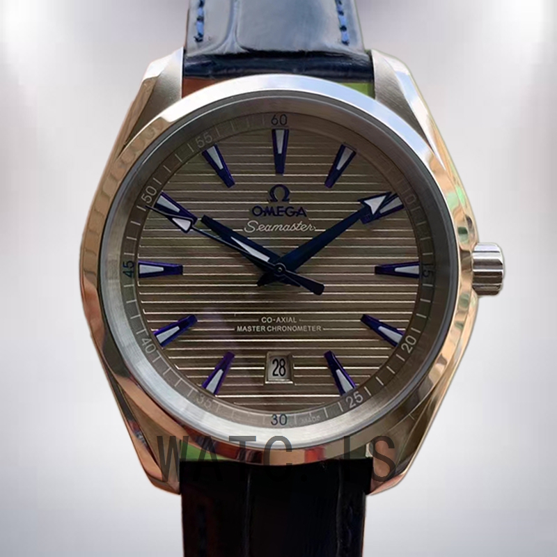 Omega Aqua Terra 41 mm 220.13.41.21.06.001 Men Gray Dial Strap