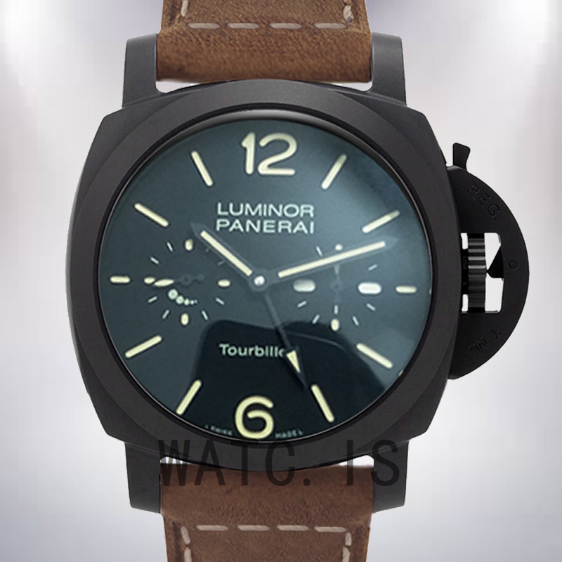 Panerai Luminor 1950 PAM00396 44mm Men's Black Dial