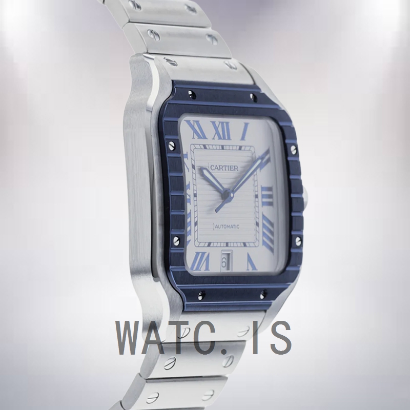 Cartier Santos 39mm WSSA0047 Men's Automatic Silver-tone