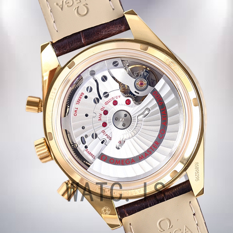 Omega Speedmaster 41mm 331.53.42.51.02.001 Men White Dial Leather Strap