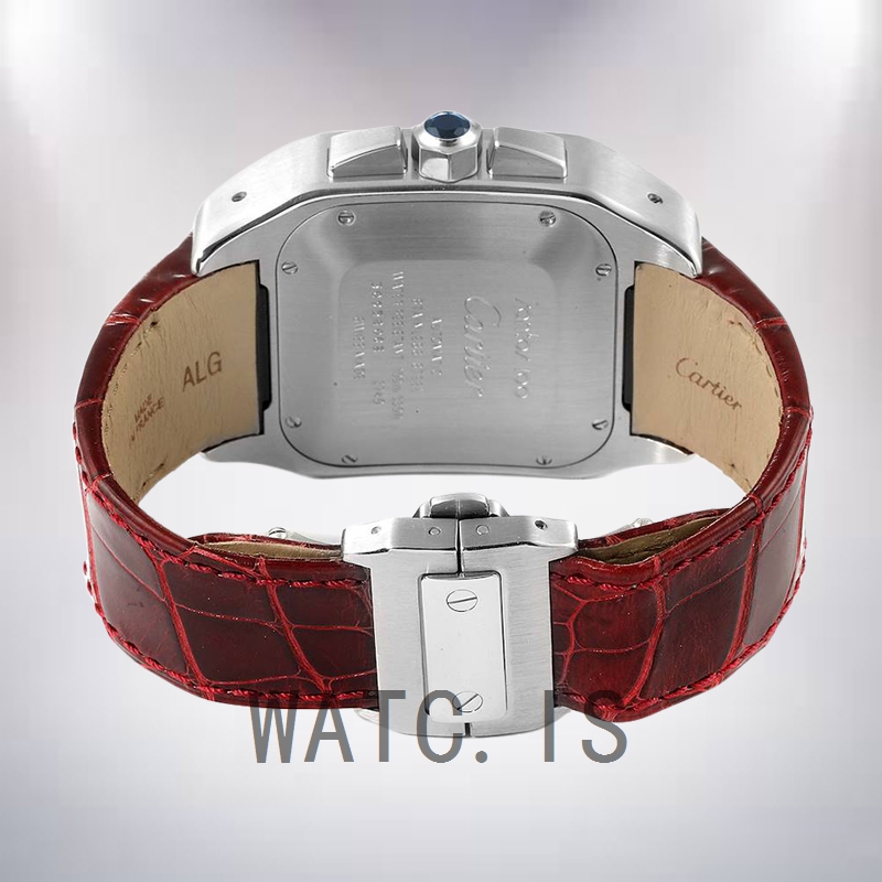 Cartier Santos 42mm Men's W20090X8 Silver-tone