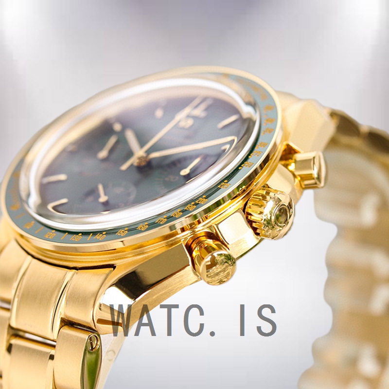 Omega Speedmaster Men 42mm 310.60.42.50.10.001 Gold-tone Bracelet