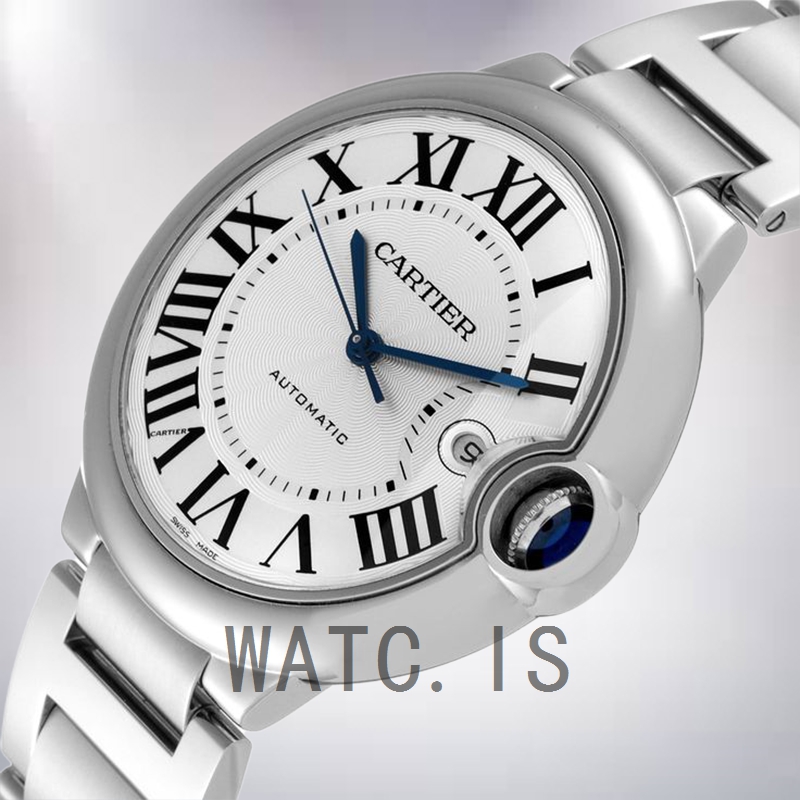 Cartier Ballon Bleu 36mm/42mm W69012Z4 Unisex Silver Dial Bracelet
