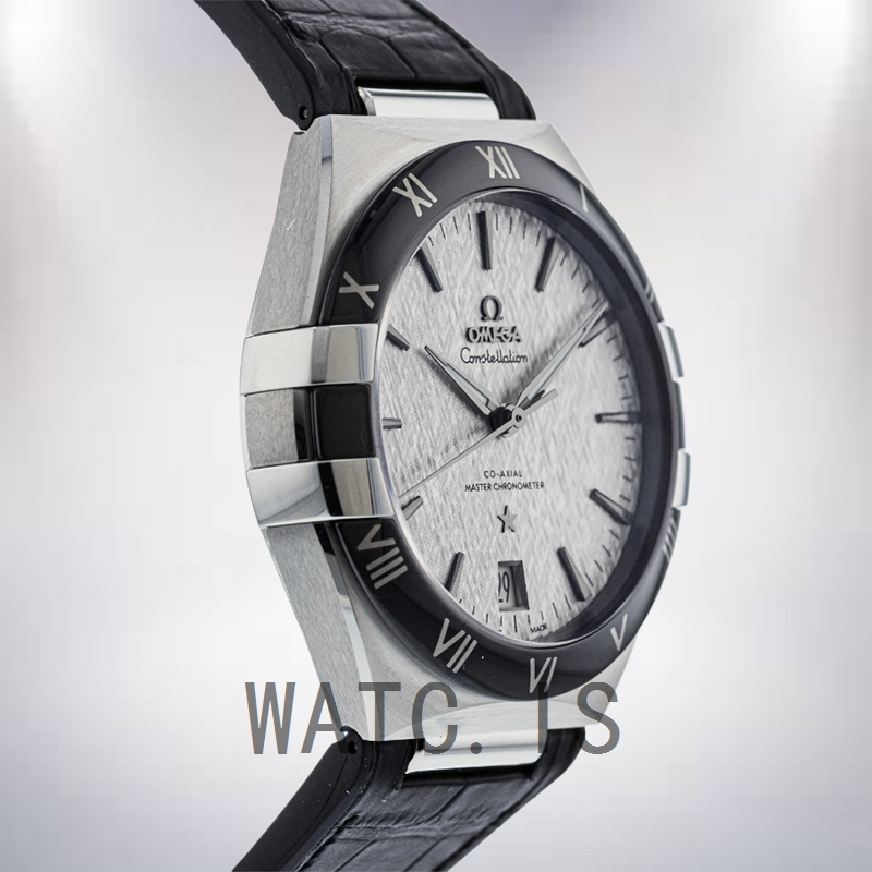 Omega Constellation 43mm Men 131.33.41.21.06.001 Leather Strap Automatic