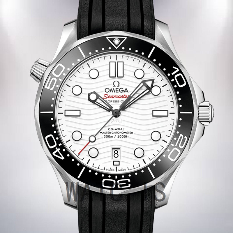 Omega Seamaster 210.32.42.20.04.001 41mm Men Silver-tone White Dial