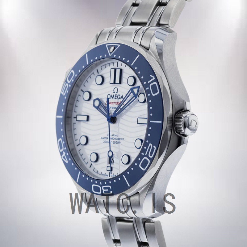 Omega Seamaster 42mm 522.30.42.20.04.001 Men Bracelet White Dial