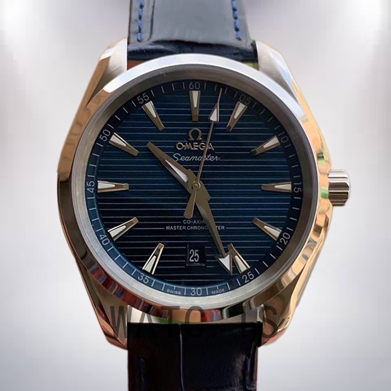 Omega Aqua Terra 41 mm Men 220.13.41.21.03.001 Blue Dial Silver-tone