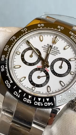 Superclone Rolex Daytona 40mm White Dial 116500LN