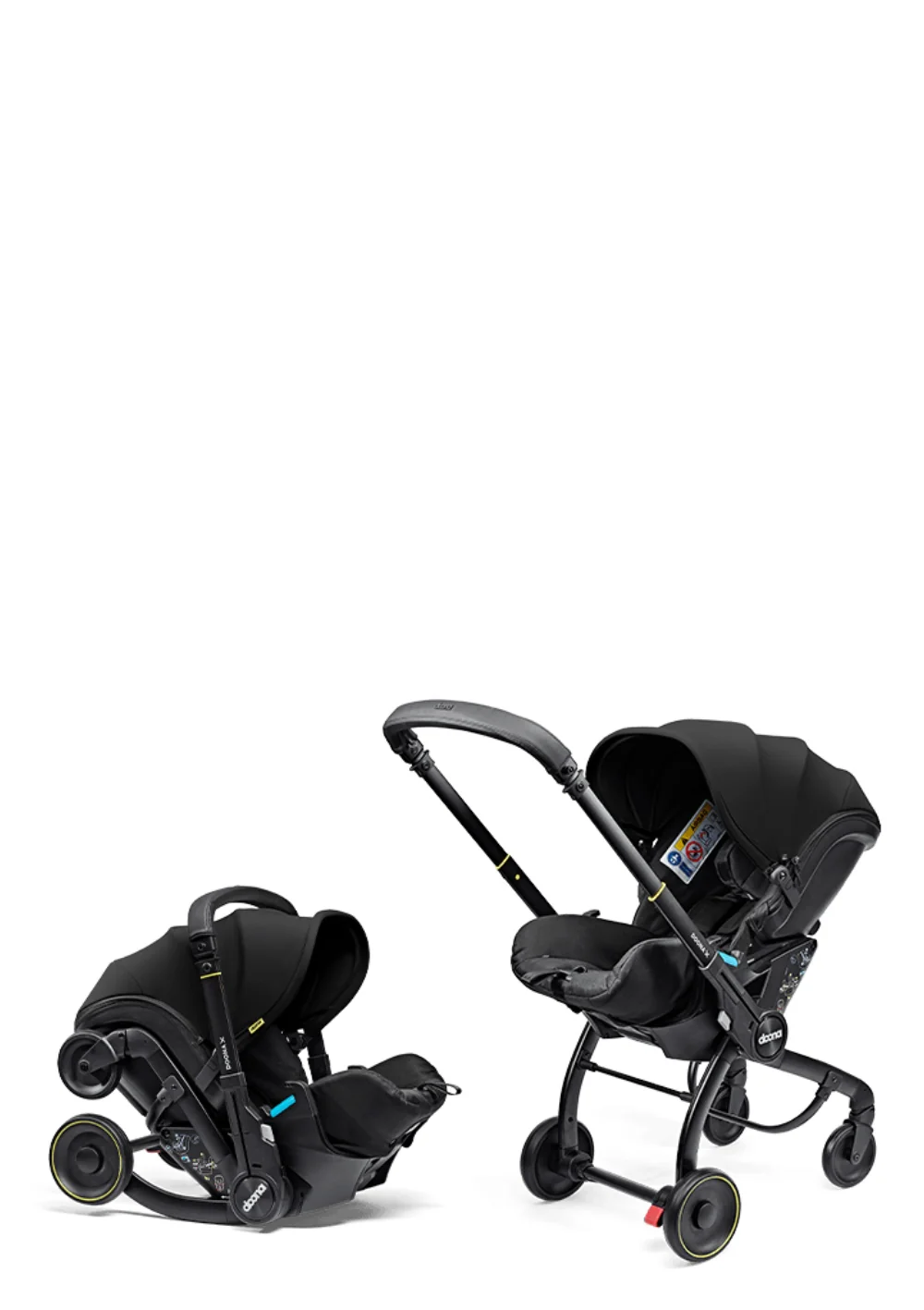 Babyschale 'Doona X' Nitro Black