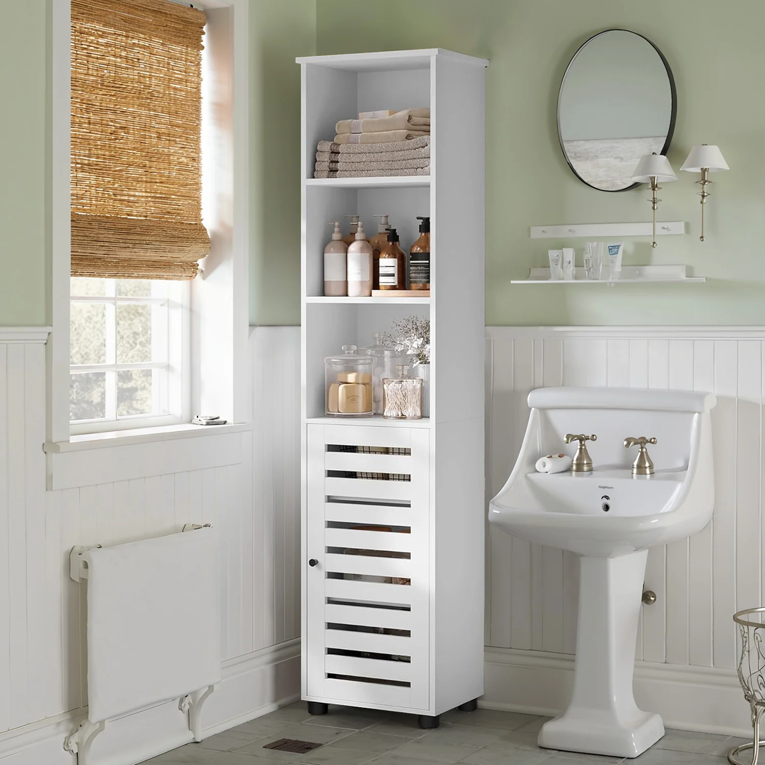 Badezimmerschrank vintagebraun