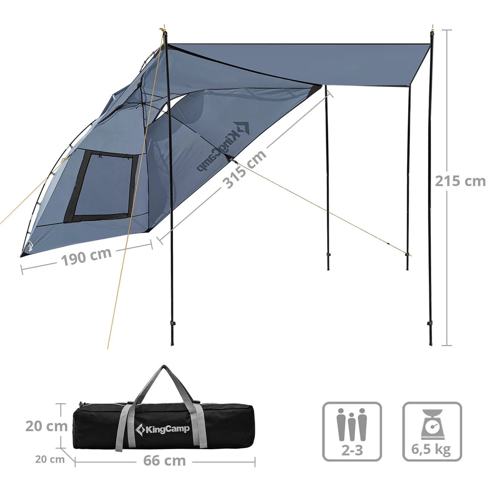Vorzelt Compass plus