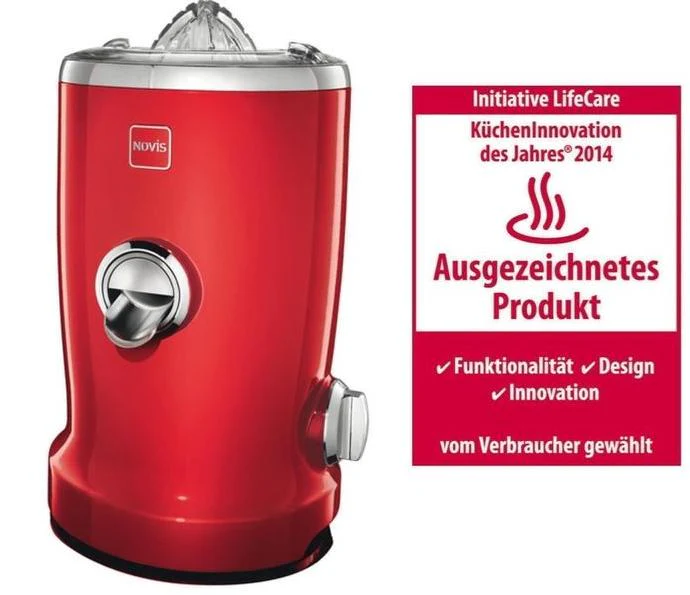 Entsafter Novis Vita Juicer Rot