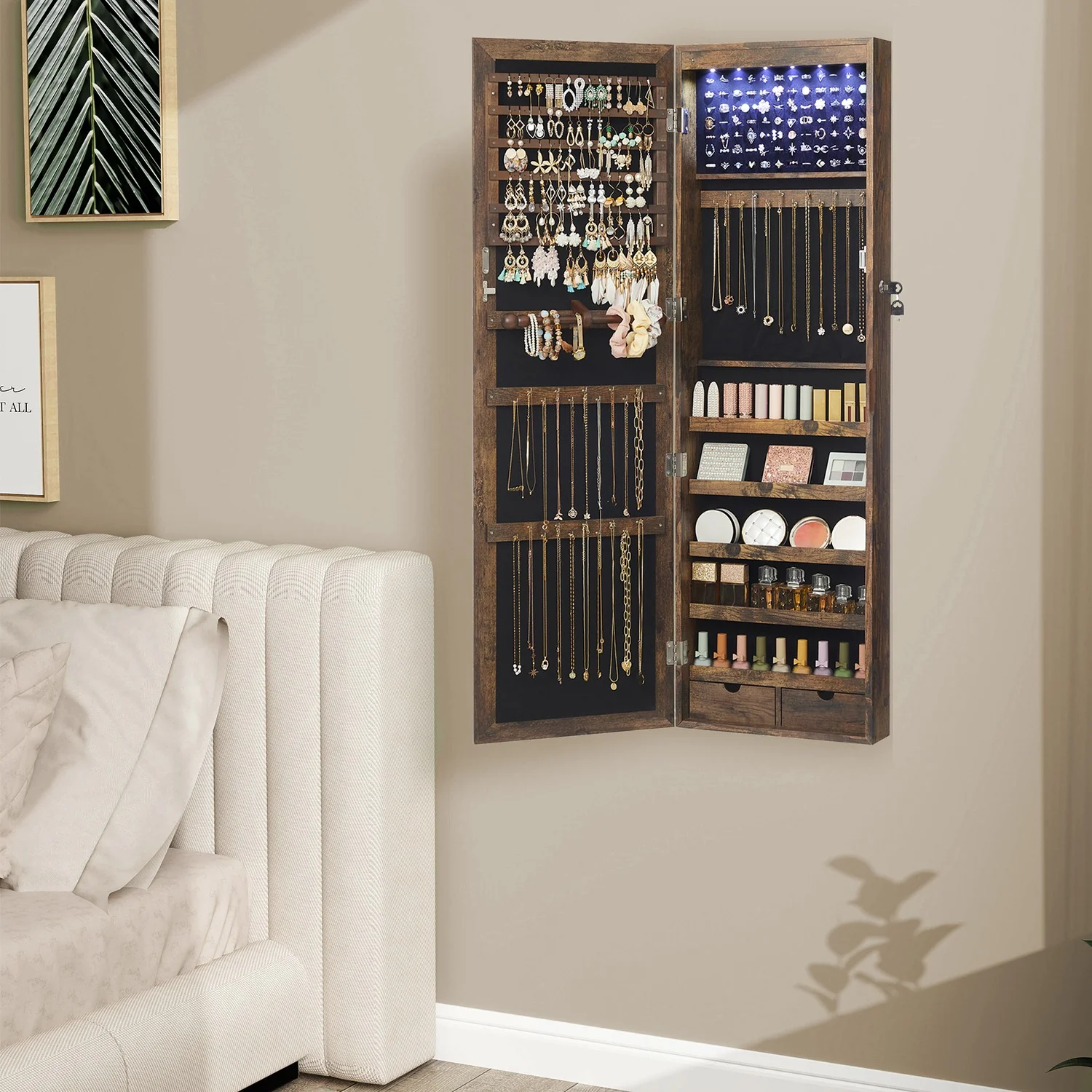 SONGMICS Schmuckschrank JJC93GY
