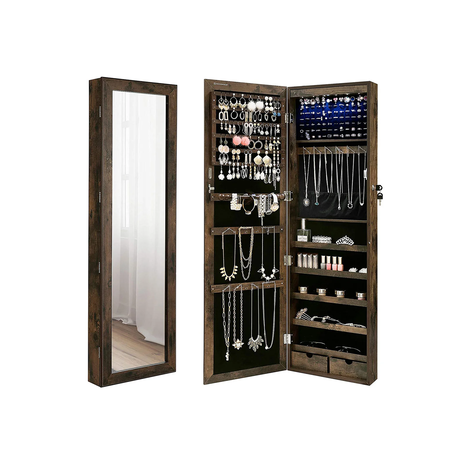 SONGMICS Schmuckschrank JJC93GY