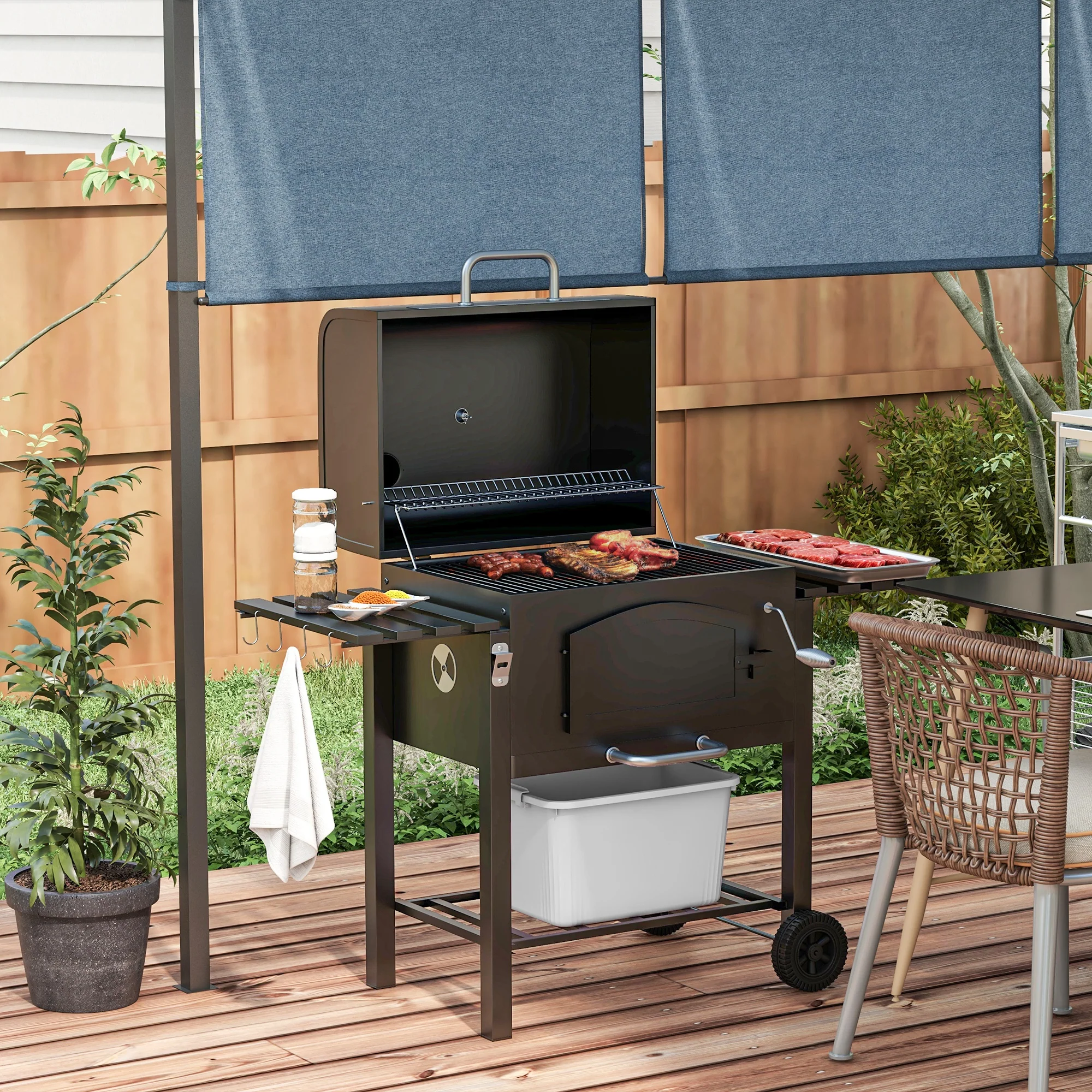 Streamdale Holzkohlegrill