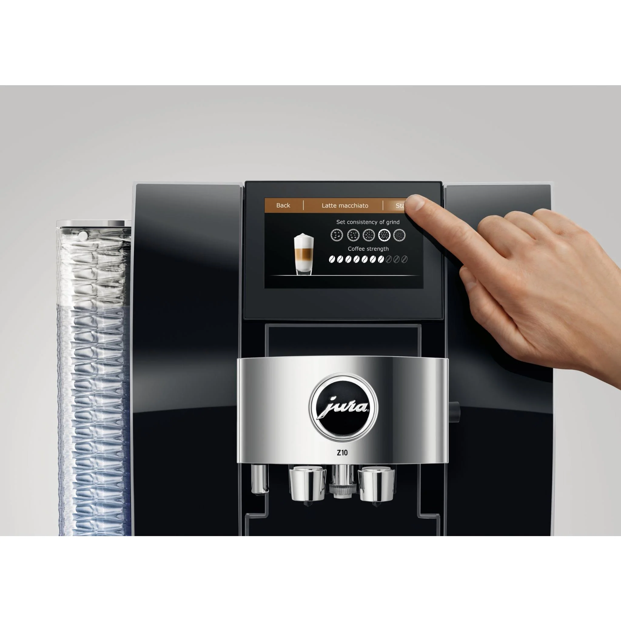 Jura Z10 Vollautomatische Kaffeemaschine – Diamond Black, High-End Barista-Erlebnis