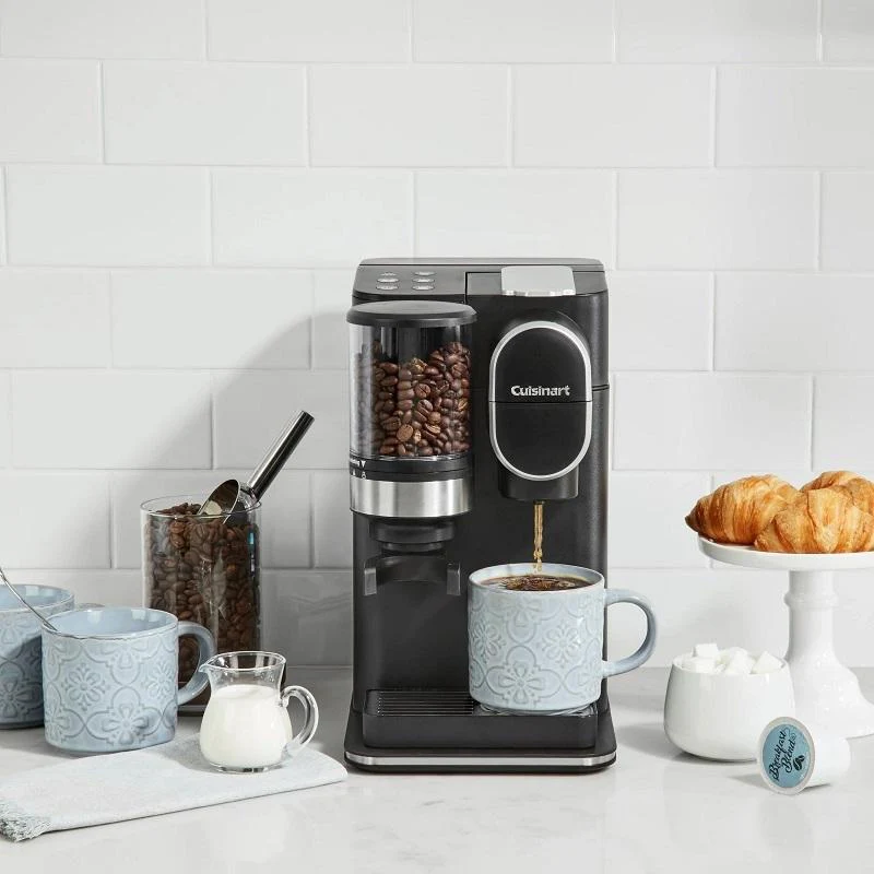 2025 Cuisinart Grind & Brew Einzelportions-Kaffeemaschine – Schwarz