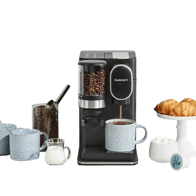 2025 Cuisinart Grind & Brew Einzelportions-Kaffeemaschine – Schwarz
