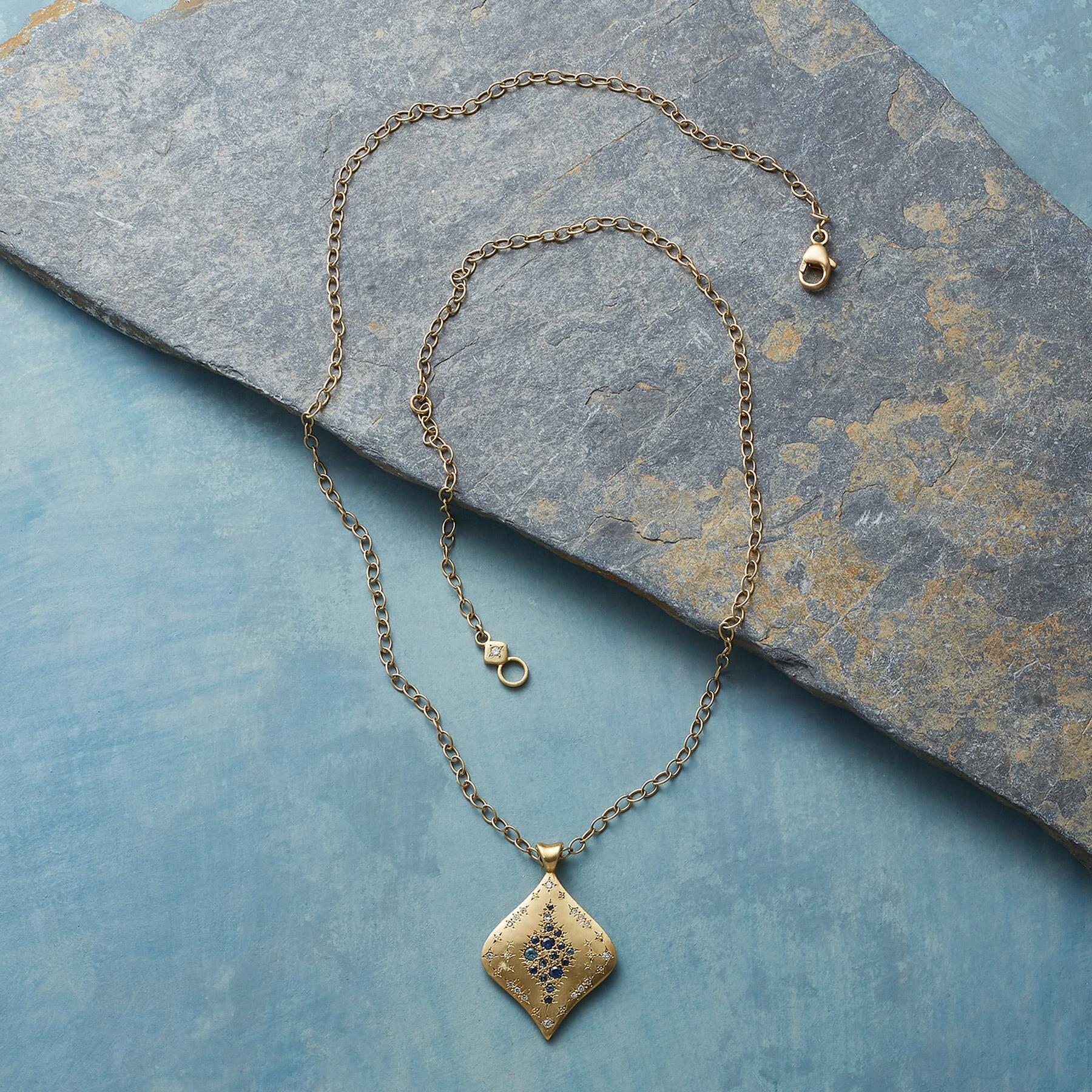 Rhapsody In Blue Necklace - Sundance Catalog