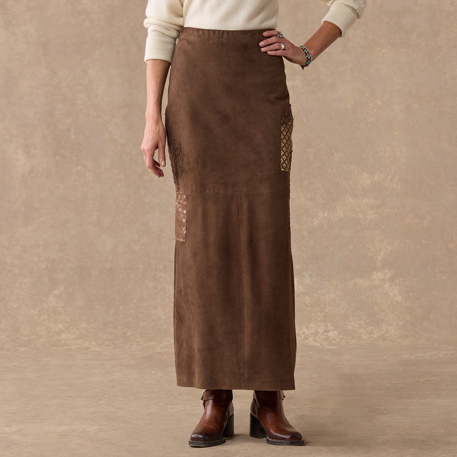 Yavari Suede Skirt | Sundance Outlet