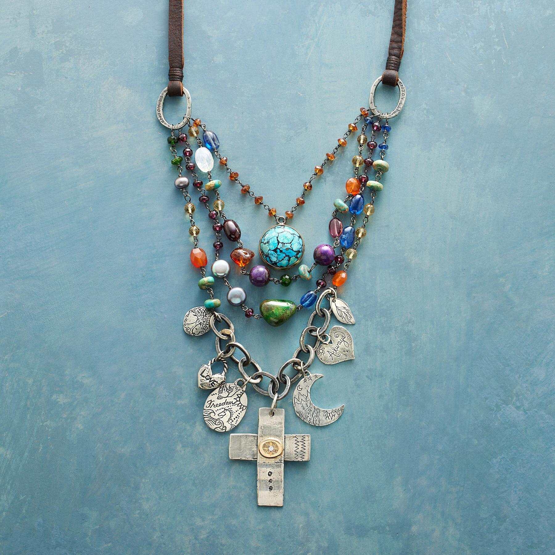 Field Of Flowers Necklace - Sundance Catalog