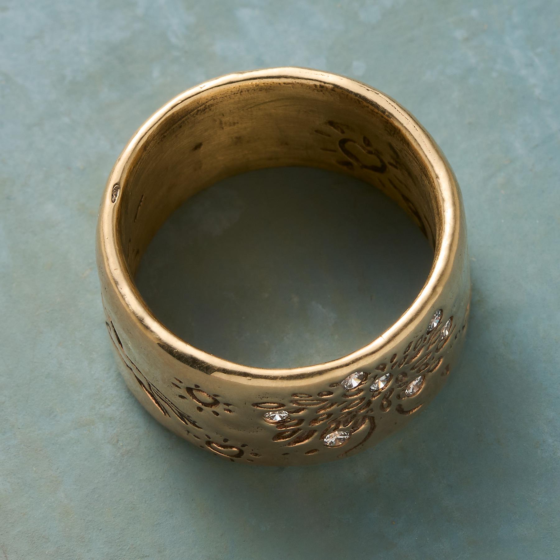 Dappled Forest Ring, Yellow Gold - Sundance Catalog